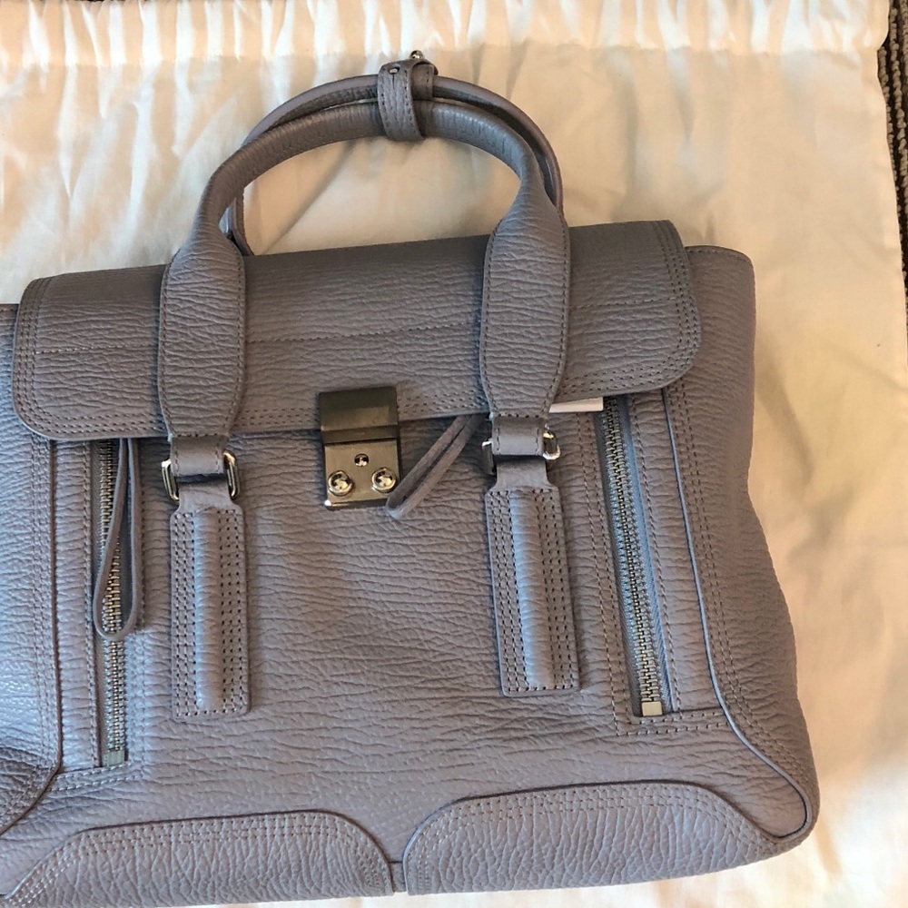 3.1 Phillip Lim Calfskin Pashli Medium Satchel